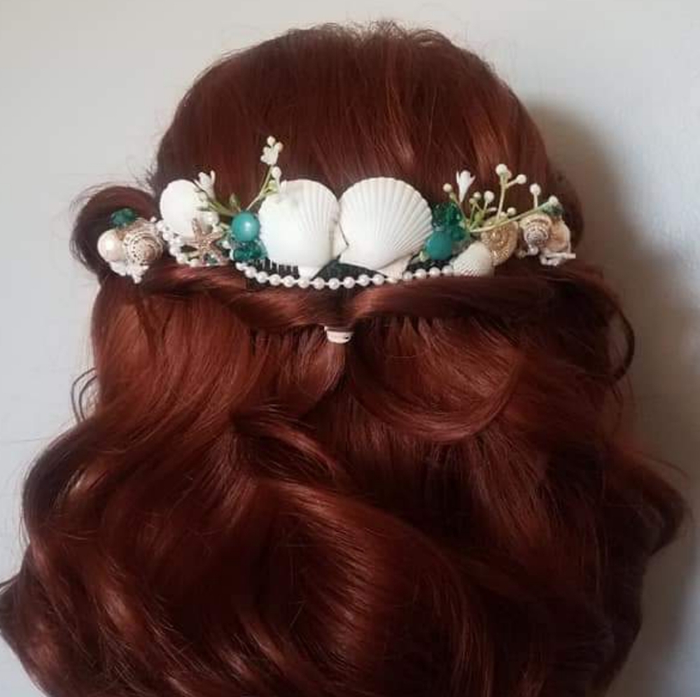 Mermaid Seashell Flower Crown